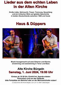 Plakat Haus und D&uuml;ppers
